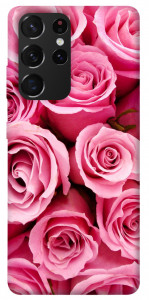 Чехол Bouquet of roses для Galaxy S21 Ultra