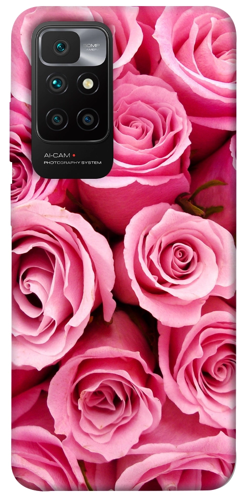 Чехол Bouquet of roses для Xiaomi Redmi 10