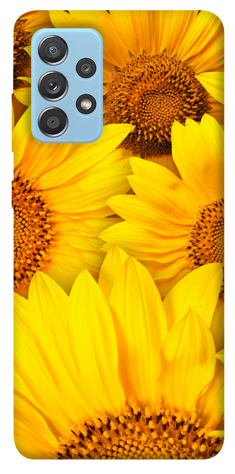 Чохол Букет соняшників для Galaxy A52