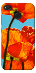 Чехол Яркие маки для Xiaomi Redmi 4X