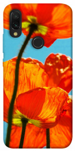Чехол Яркие маки для Xiaomi Redmi 7