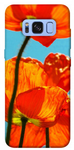 Чехол Яркие маки для Galaxy S8 (G950)