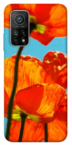 Чехол Яркие маки для Xiaomi Mi 10T