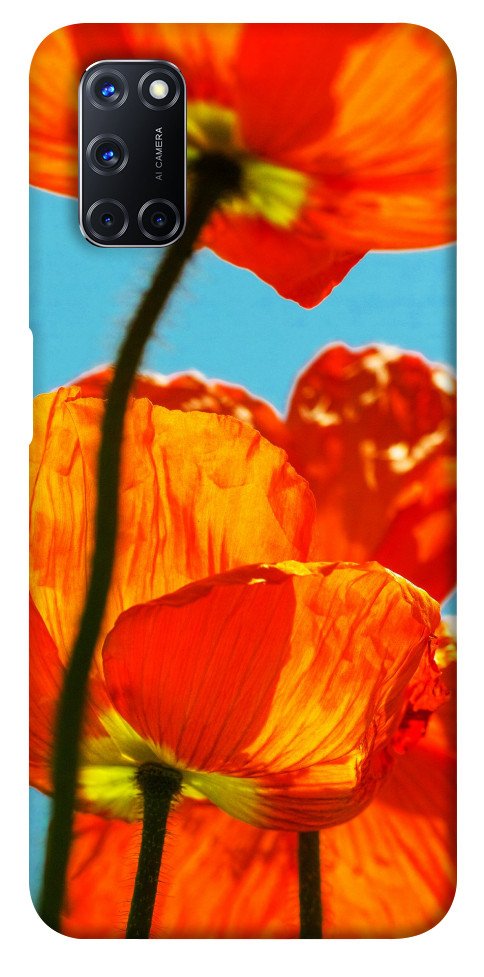 

Чехол Яркие маки для Oppo A72 1348453