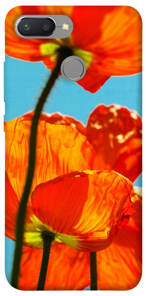 

Чехол Яркие маки для Xiaomi Redmi 6 1348464