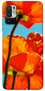 Чехол Яркие маки для Xiaomi Redmi Note 10 5G