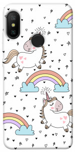 Чехол Fly unicorn для Xiaomi Redmi 6 Pro