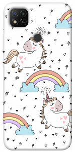 Чехол Fly unicorn для Xiaomi Redmi 9C