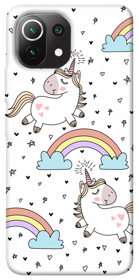 Чехол Fly unicorn для Xiaomi Mi 11 Lite