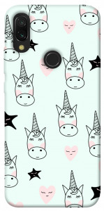 Чехол Heart unicorn для Xiaomi Redmi 7