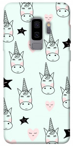 Чехол Heart unicorn для Galaxy S9+