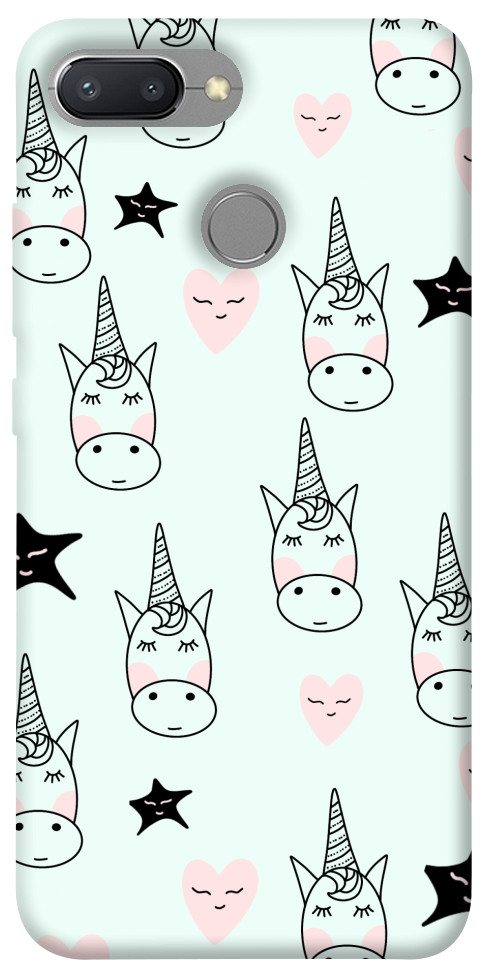 

Чехол Heart unicorn для Xiaomi Redmi 6 1350391