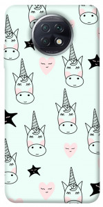 Чехол Heart unicorn для Xiaomi Redmi Note 9T