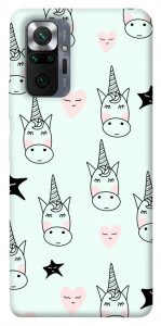 Чехол Heart unicorn для Xiaomi Redmi Note 10 Pro