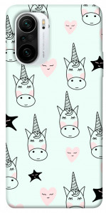 Чехол Heart unicorn для Xiaomi Redmi K40 Pro