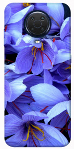 Чехол Фиолетовый сад для Nokia G20