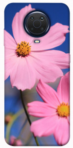Чехол Розовая ромашка для Nokia G20