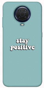 Чехол Stay positive для Nokia G10