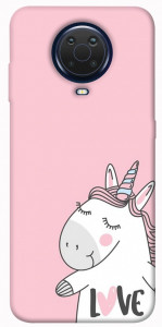 Чехол Unicorn love для Nokia G10