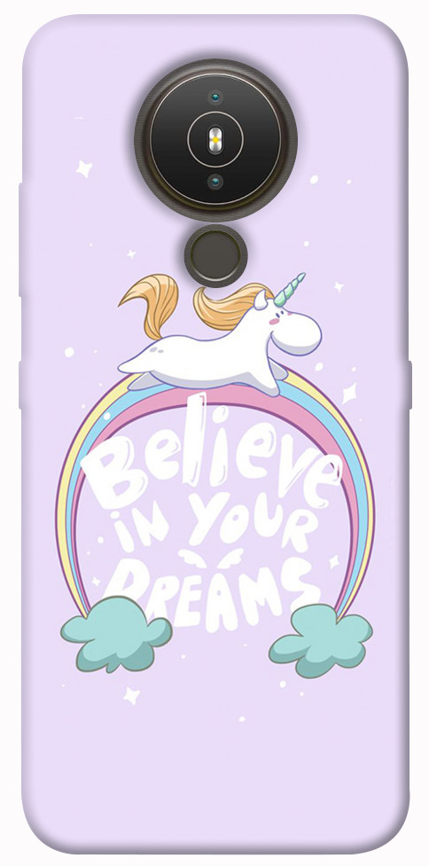 

Чехол Believe in your dreams unicorn для Nokia 1.4 1352408