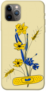 Чехол Українські квіточки для iPhone 11 Pro