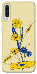 Чехол Українські квіточки для Samsung Galaxy A50 (A505F)