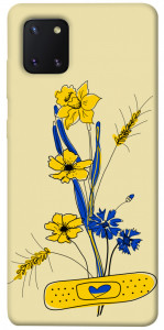 Чехол Українські квіточки для Galaxy Note 10 Lite (2020)