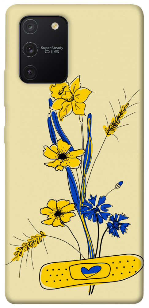 Чехол Українські квіточки для Galaxy S10 Lite (2020)