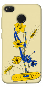 Чехол Українські квіточки для Xiaomi Redmi 4X