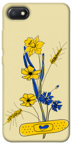 Чехол Українські квіточки для Xiaomi Redmi 6A