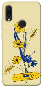 Чехол Українські квіточки для Xiaomi Redmi Note 7