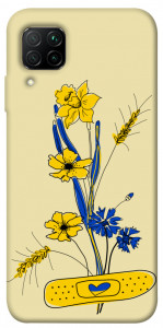 Чехол Українські квіточки для Huawei P40 Lite
