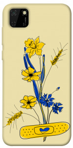 Чохол Українські квіточки для Huawei Y5p