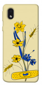 Чехол Українські квіточки для Samsung Galaxy M01 Core