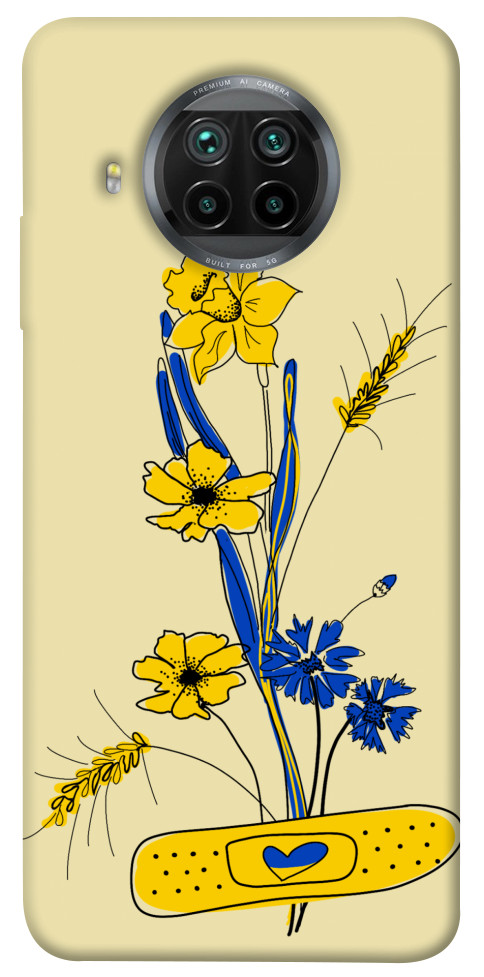 Чехол Українські квіточки для Xiaomi Mi 10T Lite
