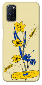Чехол Українські квіточки для Oppo A52