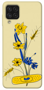 Чохол Українські квіточки для Galaxy A22 4G