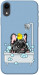 Чехол Dog in shower для iPhone XR