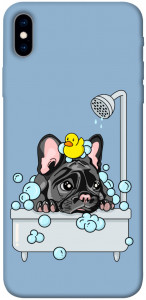 Чохол Dog in shower для iPhone XS Max