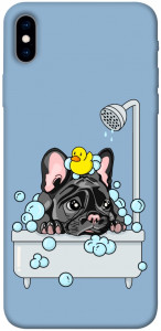 Чохол Dog in shower для iPhone XS Max