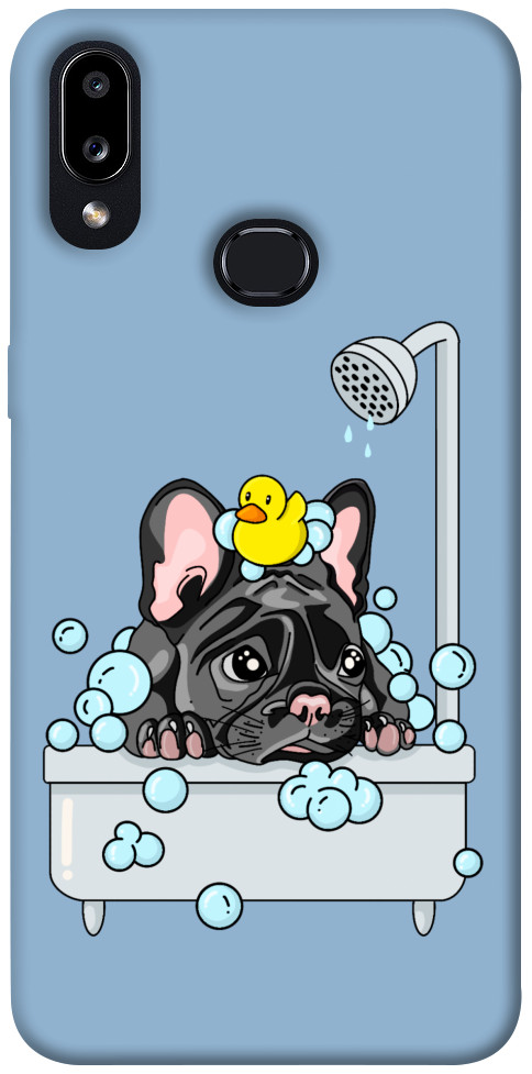 Чехол Dog in shower для Galaxy A10s (2019)