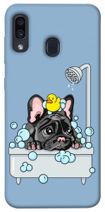 Чохол Dog in shower для Samsung Galaxy A30