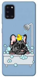 Чохол Dog in shower для Galaxy A31 (2020)