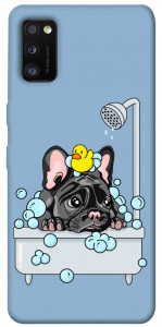 Чехол Dog in shower для Galaxy A41 (2020)