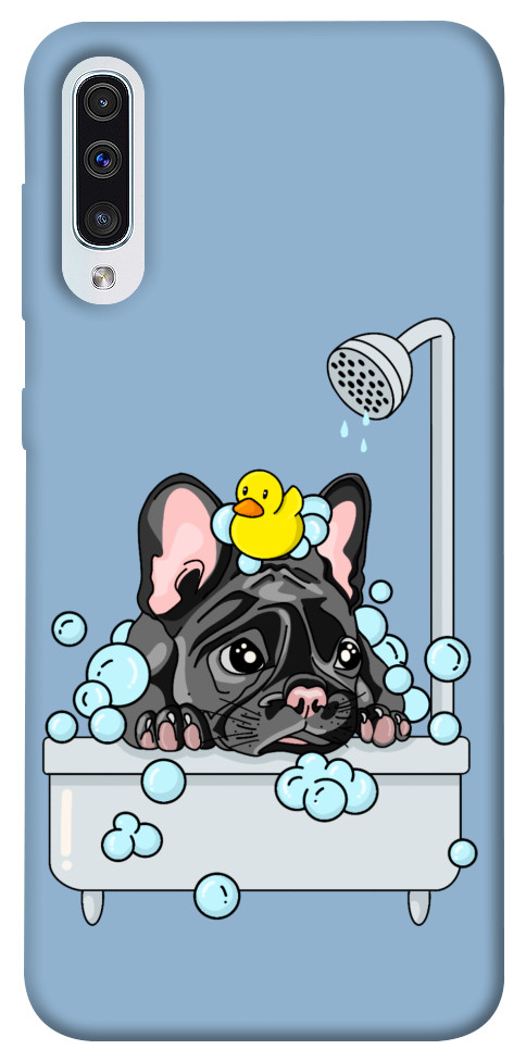 Чехол Dog in shower для Galaxy A50 (2019)