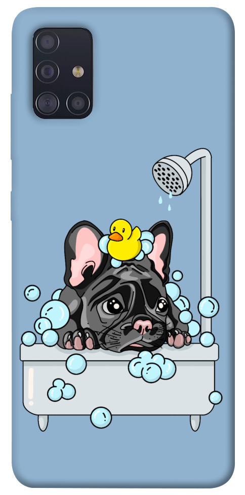 Чехол Dog in shower для Galaxy A51 (2020)