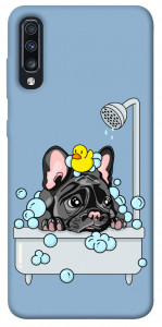 Чехол Dog in shower для Galaxy A70 (2019)
