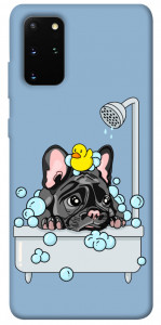 Чехол Dog in shower для Galaxy S20 Plus (2020)