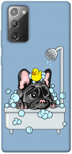 Чохол Dog in shower для Galaxy Note 20