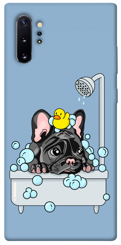 Чехол Dog in shower для Galaxy Note 10+ (2019)